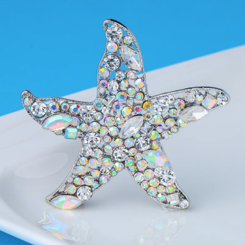 Large starfish rhinestone - large,