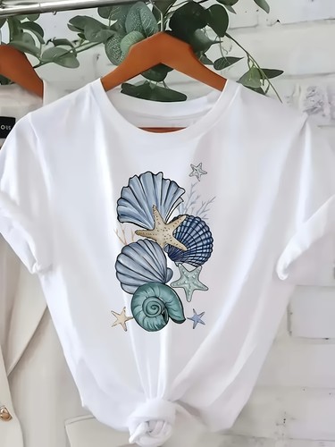 Coastal seashell starfish - &,