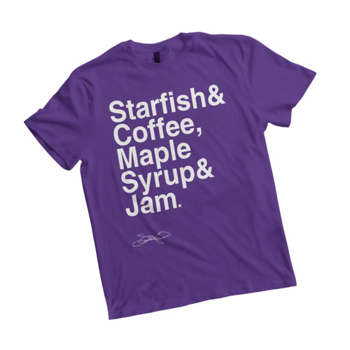 Starfish and coffee shirt - starfish,