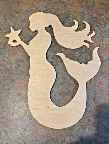 Unfinished large wooden - large,