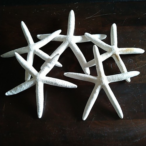 Large white pencil - large, (finger)