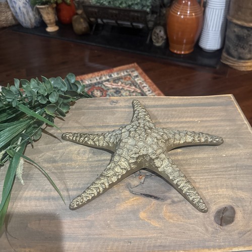 Large brass starfish - 10",